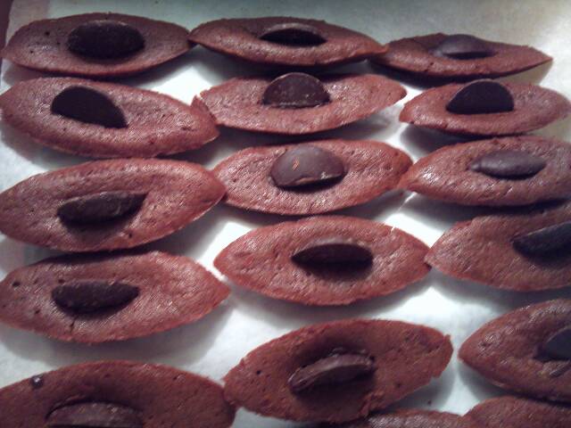 chocolate financier